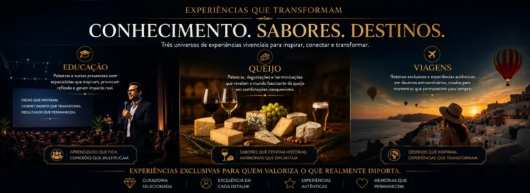 Conhecimento, Sabores e Descobertas: Uma Jornada de Experiências Extraordinárias